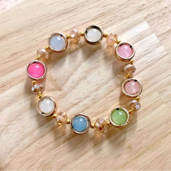 Colorful Beaded Bracelet  - Picture 1 of 4